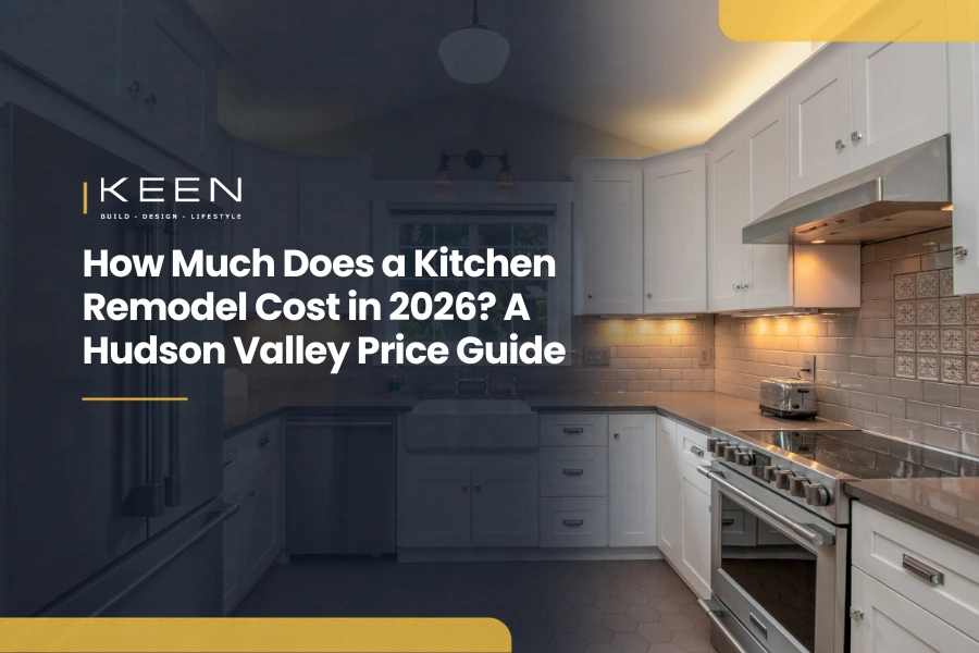featured image of a blog that is around how much does a kitchen remodel cost in 2026 a Hudson Valley price guide