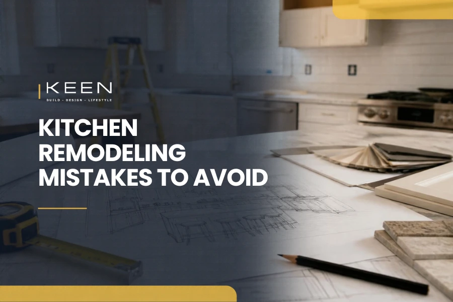 featured image of a blog post that is about kitchen remodeling mistakes to avoid